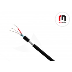 Reds Music  DX0105 Kabel DMX - XLR F 3 pin / XLR M 3 pin długość 0.5 m